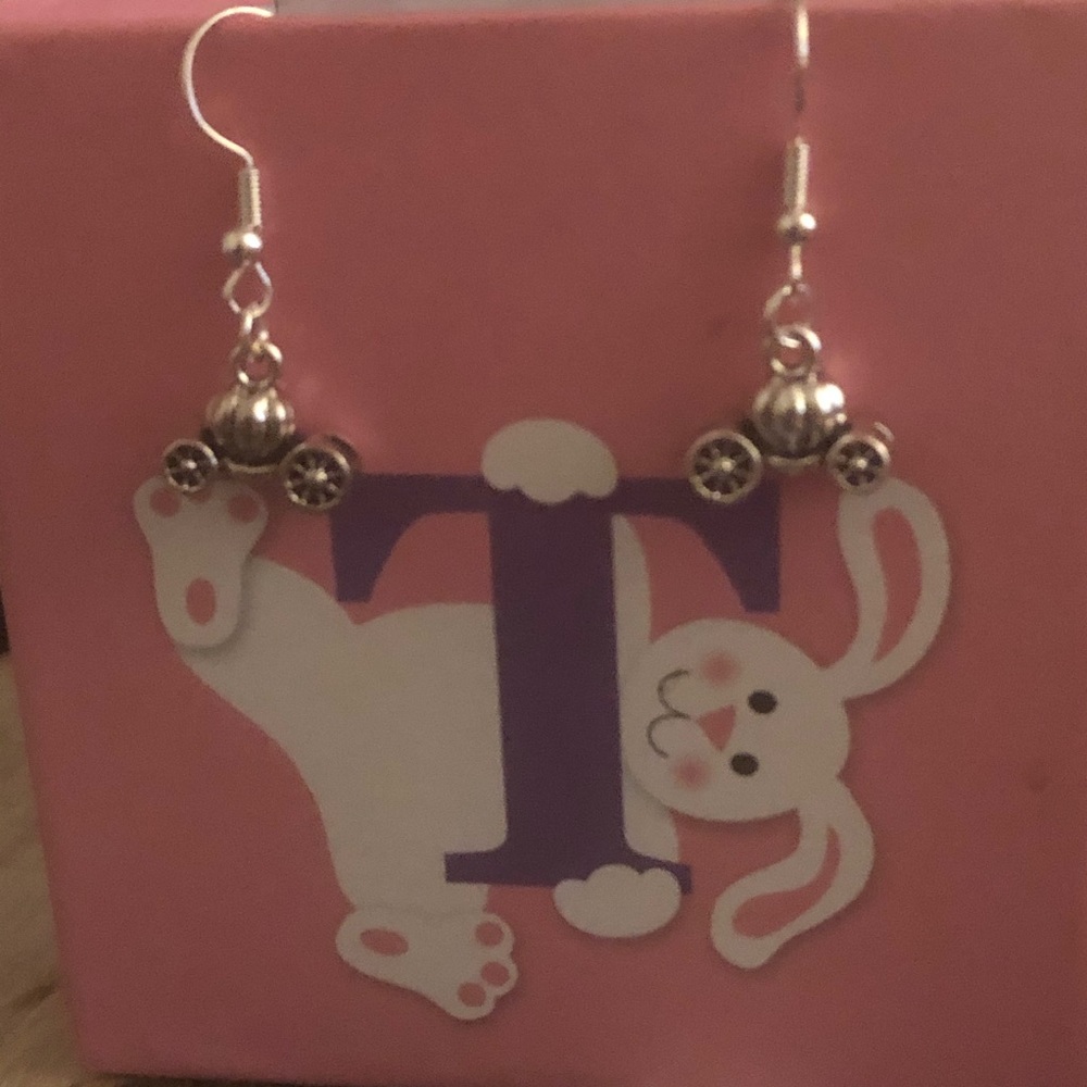 Handmade Brand New Halloween Pumpkin Earrings - Picture 3 of 5